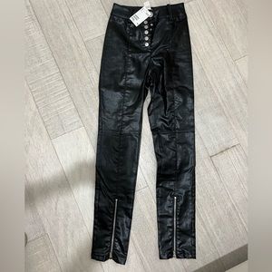 H&M leather pants